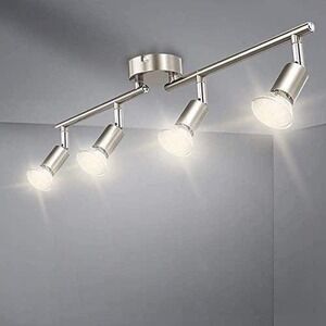 Modern Silver Track Lighting Fixture
